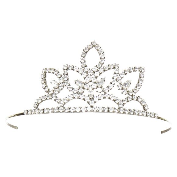Saint Laurent crystal tiara crown - Picture 1 of 6